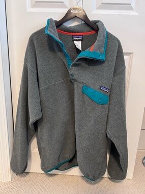 Patagonia Fleece Snap Pullover Jacket